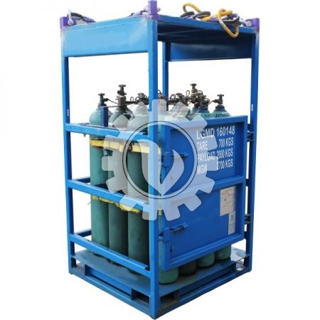 Industrial Argon Manifold 150 Bar