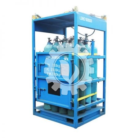 Industrial Argon Manifold 200 Bar